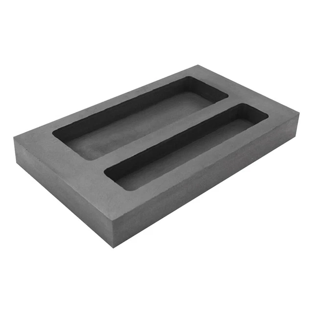 Lingote de fundición de grafito de oro crisol molde oro plata cobre fundición G1O3