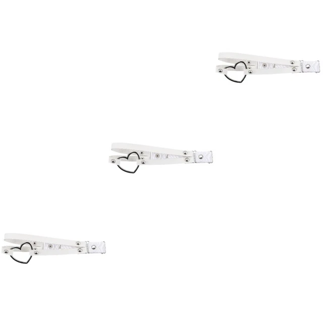 4 Giarrettiere A Cuore Reggicalze Regolabili - Stile Punk Gotico, Per Cosplay E Feste - Foto 3