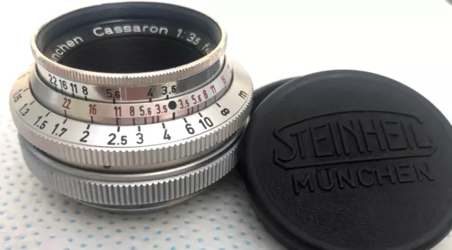 Lens  Steinheil Cassaron 3,5/40mm M42  TM42