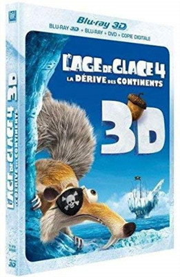 Movie Lage De Glace 4 - La Derive Des Continents (Region 2) Blu-ray NEUF