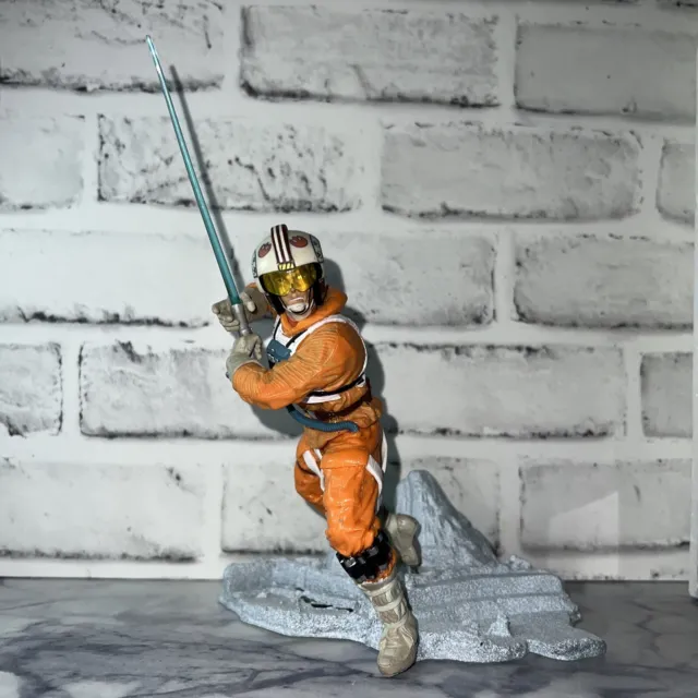 Star Wars Unleashed Luke Skywalker X-Wing Hoth 7" Figure 2004 Hasbro