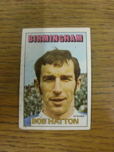 1972/1973 Trade Card: Birmingham City - Bob Hatton [Card No.195] A&BC Footballer