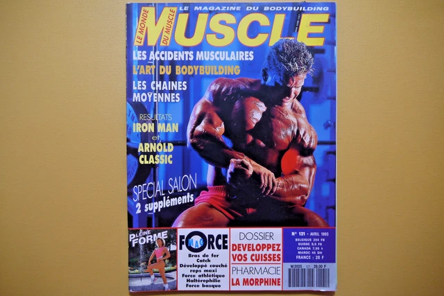 LE MONDE DU MUSCLE Nr 109 de 1992 - Serge NUBRET Lisa LORIO SELIN