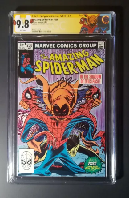 Amazing Spider-man # 238 Signed by John Romita JR CGC SS 9.8 White Pages