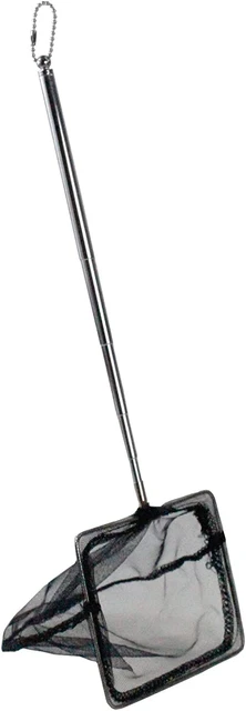 Fish Net Aquarium,Fish Tank Net,Aquarium Net with Extendable Long Handle 4 Inch,