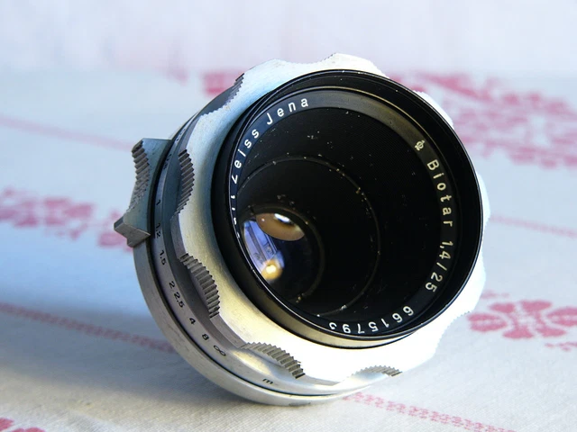 その他 Carl Zeiss Jena Biotar 25mm f1.4 T カールツァイスイエナ Biotar T 25mm F1.4 （マイクロフォー