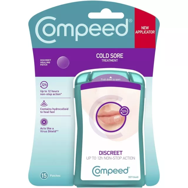 3x Compeed Cold Sore Patches