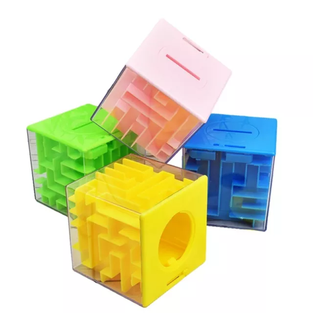 4Er-Pack Geldlabyrinth-Puzzle-Geschenkboxen, Perfekte Geldhalter-Puzzles un3383