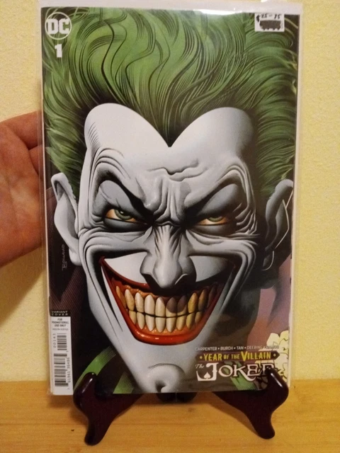 JOKER YEAR OF THE VILLAIN #1 Retailer Appreciation Incentive Bolland Variant NM
