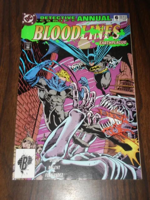 Detective Comics Annual #6 Batman Dark Knight Nm August 1993