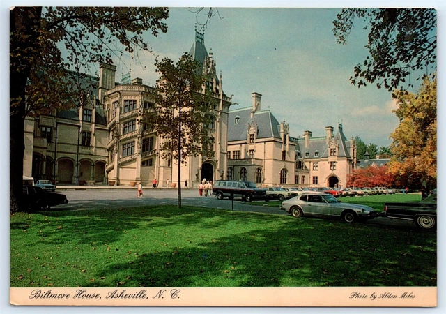 Postcard NC Asheville Biltmore House Vtg Photo View G2