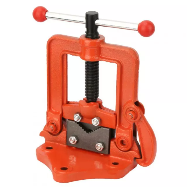 2 Inch Durable Yoke Vise Pipe Clamp Vise Pipe Vise Flat Press Vise Tool