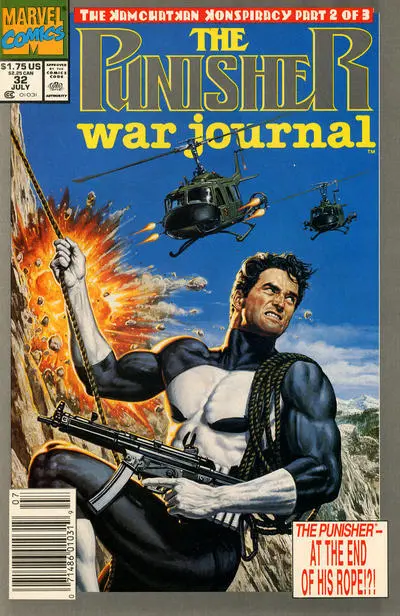 Punisher War Journal, The #32 (Newsstand) FN; Marvel | Joe Jusko - we combine sh