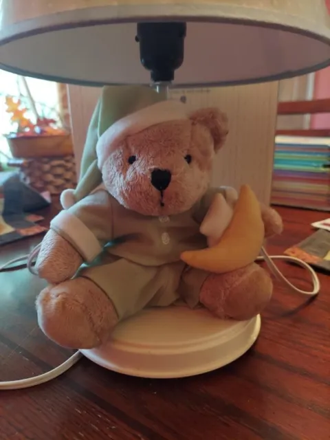 Boyd's Bear Beary Sleepy Nursery Lamp