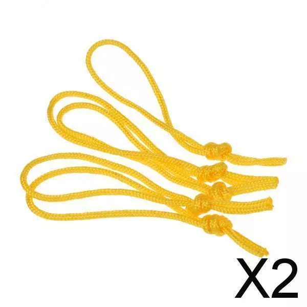 2X 5 Piece Polyester Leash Strings for SUP Surfboard Bodyboard Longboard