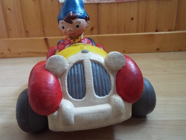 Noddy Vintage Toy, Driving a Train, Soft Foam-Rubber. | #277012778
