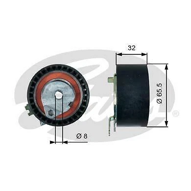 Galet Tendeur De Distribution Gates Gatt43236