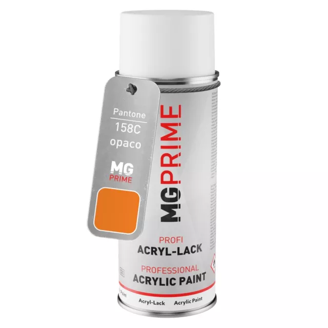 Pantone 158C Orange Bomboletta spray 400 ml opaco asciugatura rapida