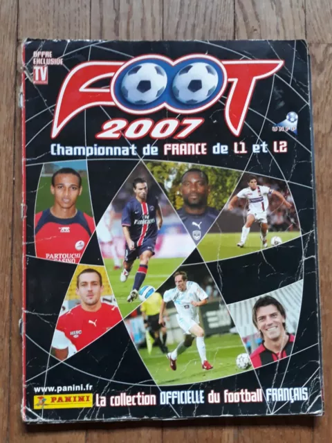 Foot 2007 Album Panini Complet