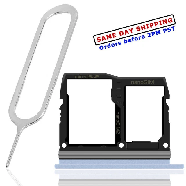 High Grade SIM and Memory Card Tray Holder for Verizon/AT&T LG Wing 5G LM-F100V