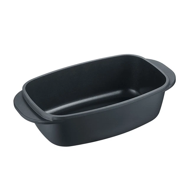 BERNDES Aluguss Universalbräter 32 x 21 cm mit Glasdeckel INDUKTION