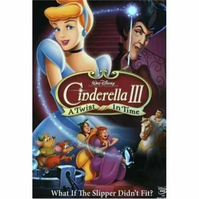 Cinderella III: A Twist in Time (DVD, 2007) Brand New/Sealed- SLEEVE
