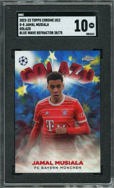TOPPS CHROME UEFA UCL UCC 2022/23 réfracteur Real Madrid Thibaut