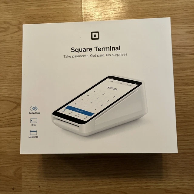 Square - Terminal - White - BRAND NEW FAST SHIP!