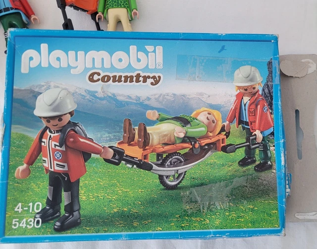 Barella Giocattolo Playmobil Ospedale – Pezzo Vintage Grigio 3254, Usata