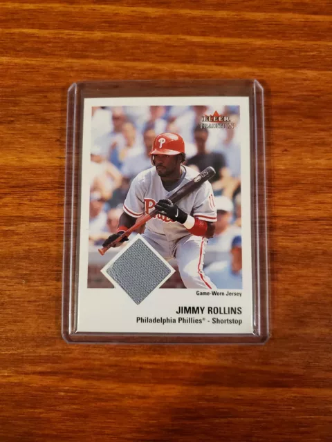 Jimmy Rollins Philadelphia Phillies Authentic MLB Jersey • Size 52