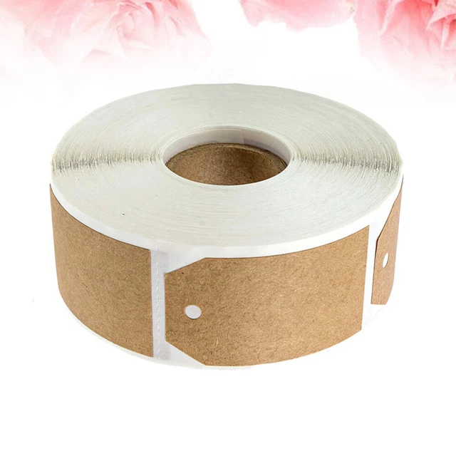 KRAFT PAPER LABLE Sticker Gift Tag Sticker Classification Tag Sticker