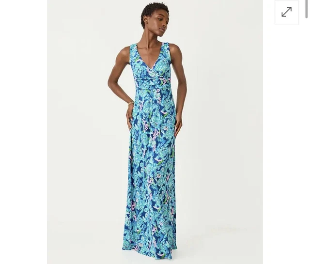 chinese dress ladies Women's UPF 50+ Kaden Chillylilly Maxi Dress in Pink