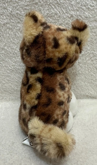PMS VINTAGE LEOPARD cat soft toy plush £9.99 - PicClick UK
