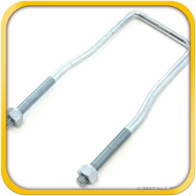 Tire Spare Carrier Zinc Plated U-Bolt Holder Bracket Side Mount for 4 or 5 Lug
