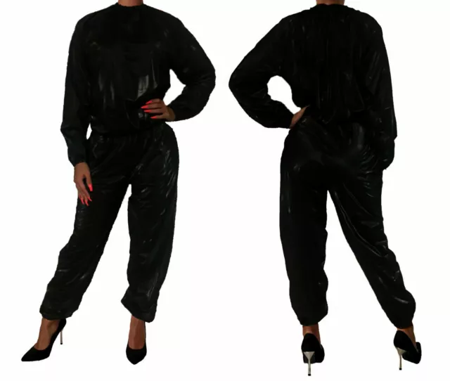 soft PVC Pyjama 20021 GENÄHT Windelhose Schwitzanzug 2tlg. Saunaanzug Saunahose