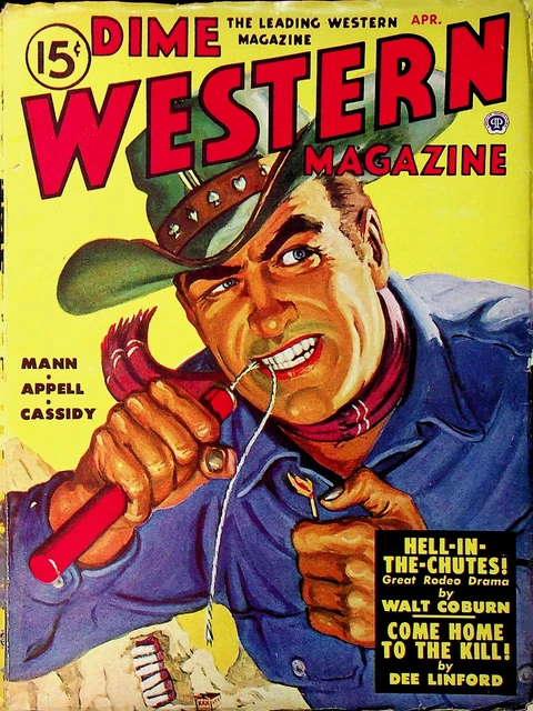 Dime Western Magazine Pulp Apr 1950 Vol. 57 #4 VG/FN 5.0