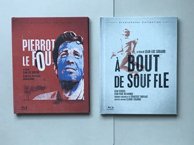 *** Vends Rare Lot De 2 Blu Ray, Digibook, Belmondo, Tres Bon Etat ***