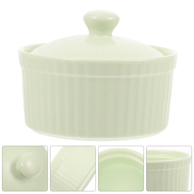 Crema Brûlée platos plato de pastel salsa vaso horneado horno niño