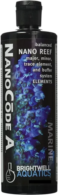 Brightwell Aquatics NanoCode A 125ml Nano Reef Elements Buffer System Marine