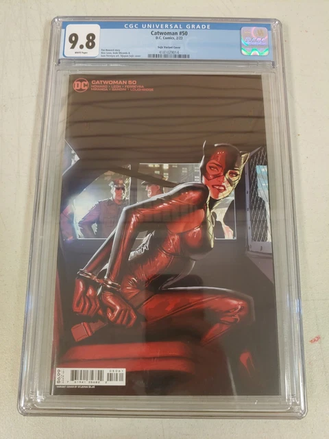 Catwoman #50 CGC 9.8 Stjepan Sejic Variant Cover DC Comics 2022