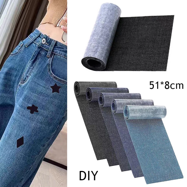Tessuto Denim Giunti Di Riparazione, Derivazione E Universali