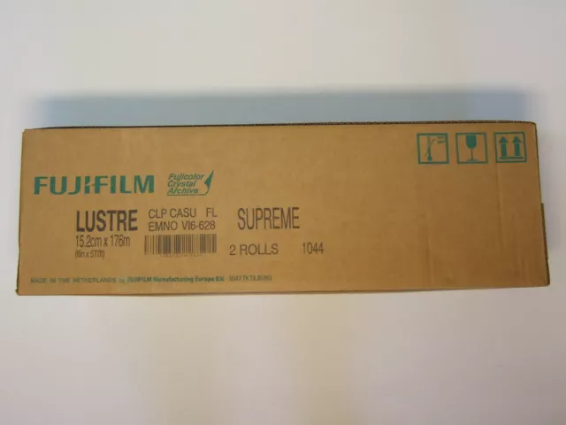 FUJI FUJIFILM CA Supreme 15,2cm x 176m lustre, Fotopapier 2 Rollen