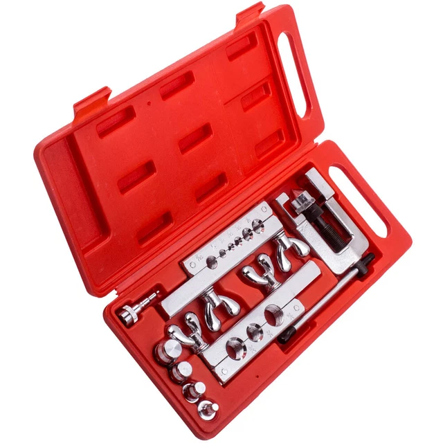 HVAC Flaring Swaging Adapter Tool Kit Flares OD Soft Refrigeration Copper Tubing