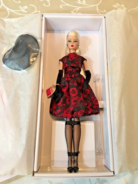 NEW BARBIE SILKSTONE Elegant Rose Cocktail Dress Doll 2017 Articulated Body  EUR 64,03 - PicClick FR