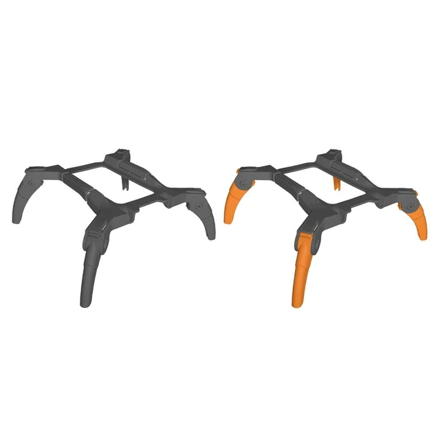 Supports Arrière Pour Train D'Atterrissage Drone DJI Flip | OTOTEC | 1 Paire | Gris Plastique 3.4x1.5x1.4cm