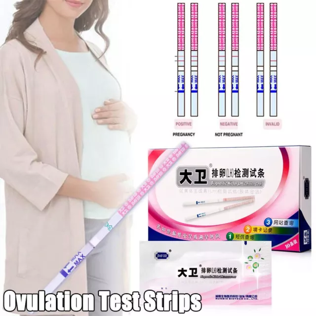 Response LH Detection Ovulation Test Strips Pregnancy Test Urine Test Strips