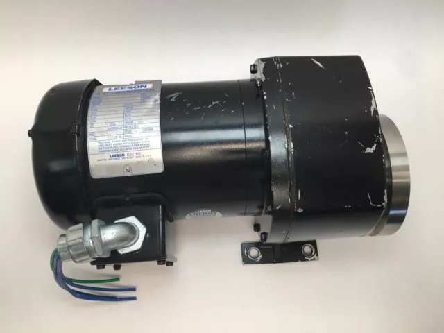 LEESON C4T17FZ52B Parallel Gear Motor AC 3 ph 1/2 hp 60 hz 48Y C4-T17-FZ-52B USA 3