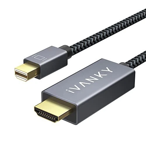Mini DisplayPort to HDMI Cable,iVANKY Mini DP (Thunderbolt) to HDMI