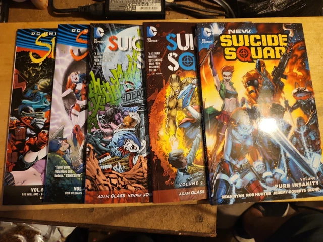 New Suicide Squad TPB Lot volume 1 2 3 4 5 new 52 DC rebirth