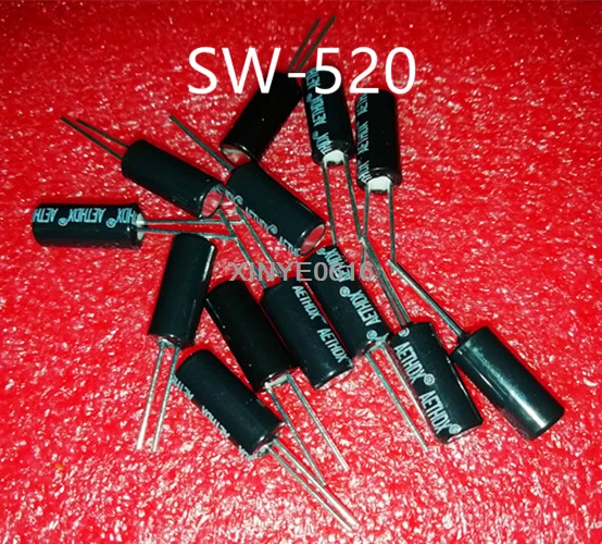 50PCS  NEW  Switch  SW-520D Ball switch  SW520D  5.2*11.5mm  Vibration switch